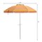 Costway 6.5 FT Patio Beach Umbrella Sun Shade Tilt Aluminum Sports Portable Carry Bag Multicolor/Blue/Turquoise/Beige